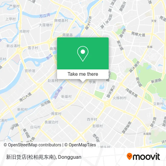 新旧货店(松柏苑东南) map