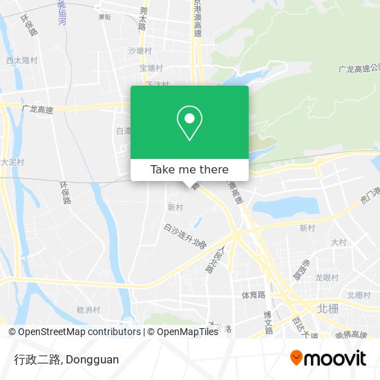 行政二路 map
