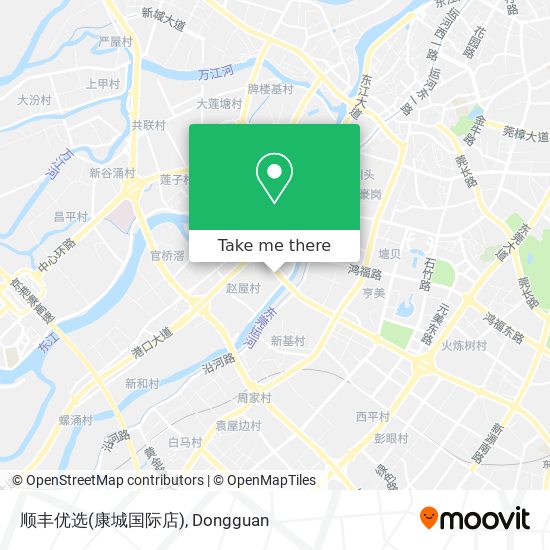 顺丰优选(康城国际店) map