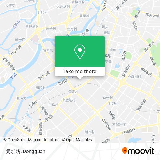 元圹坊 map