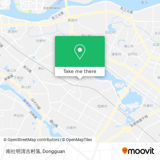 南社明清古村落 map