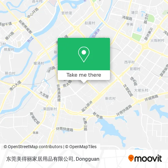 东莞美得丽家居用品有限公司 map
