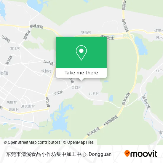 东莞市清溪食品小作坊集中加工中心 map
