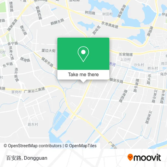 百安路 map