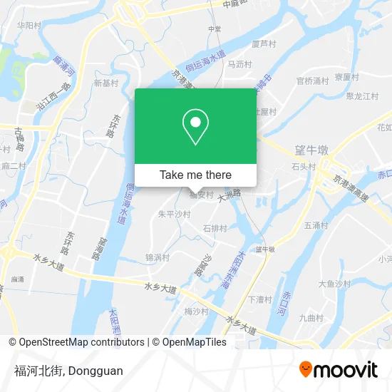 福河北街 map