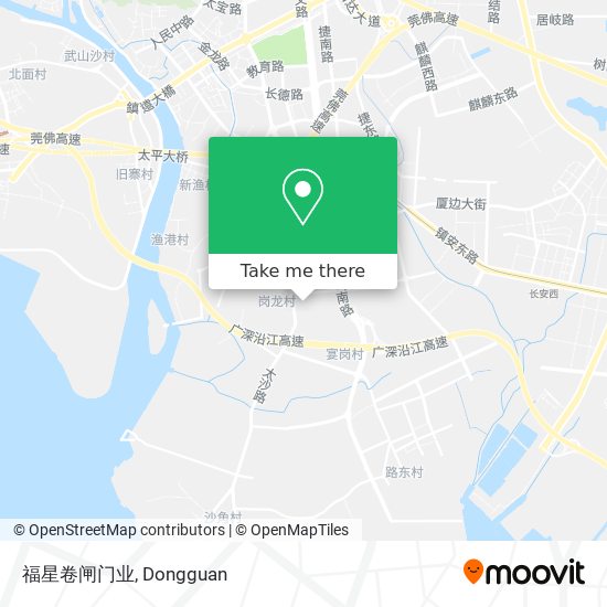 福星卷闸门业 map