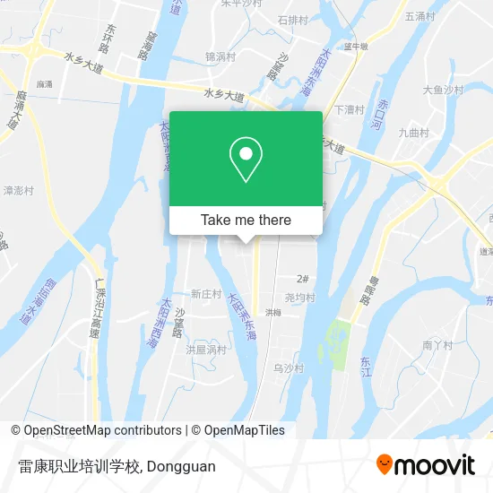 雷康职业培训学校 map