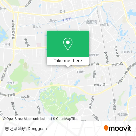 忠记潮汕砂 map