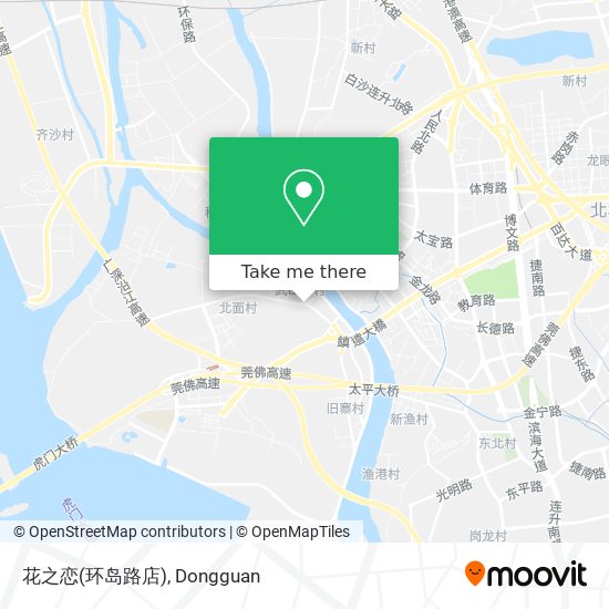 花之恋(环岛路店) map