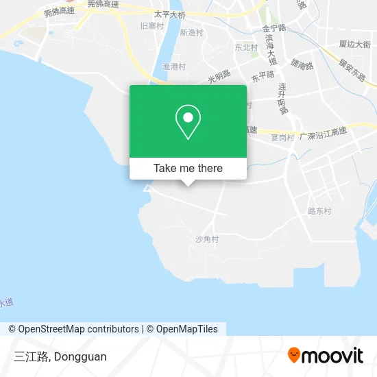 三江路 map
