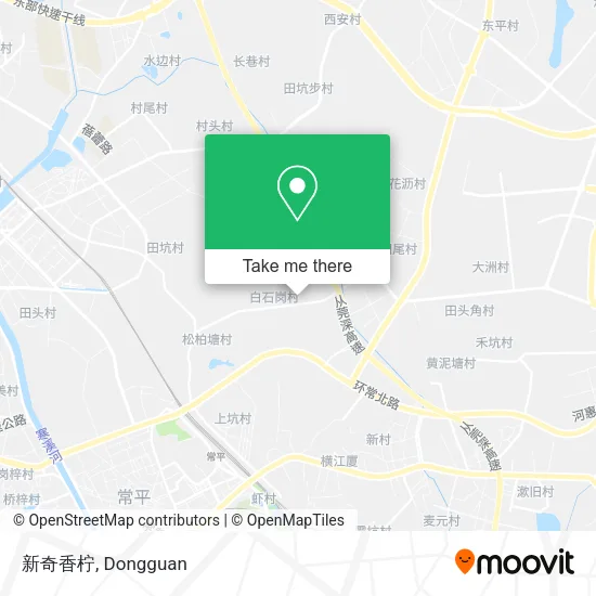 新奇香柠 map