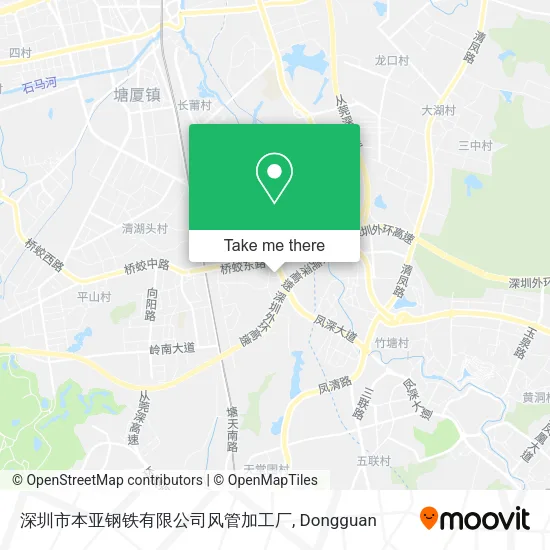 深圳市本亚钢铁有限公司风管加工厂 map