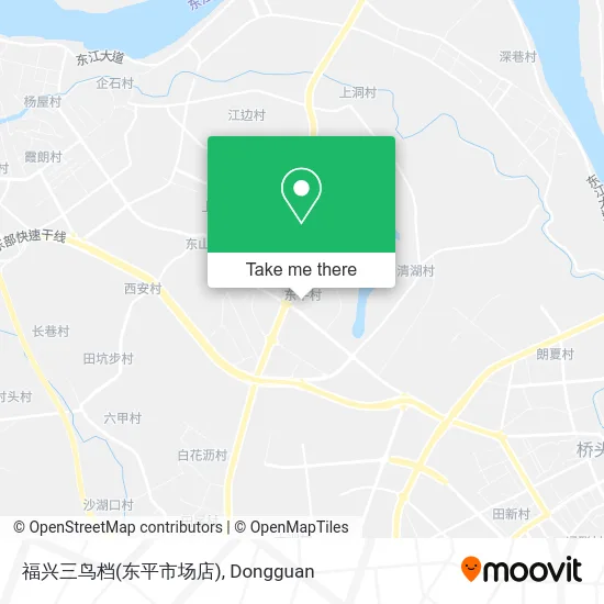 福兴三鸟档(东平市场店) map