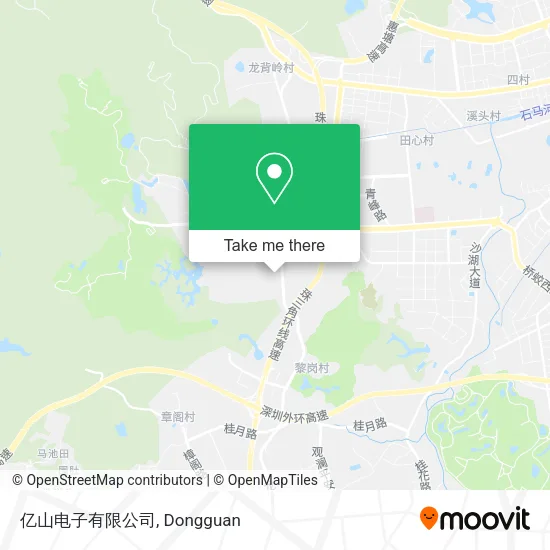 亿山电子有限公司 map