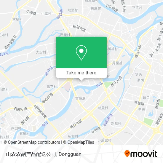 山农农副产品配送公司 map