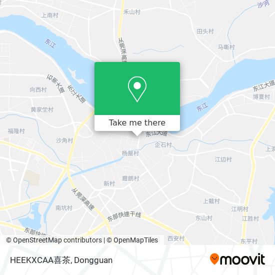 HEEKXCAA喜茶 map