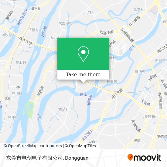 东莞市电创电子有限公司 map