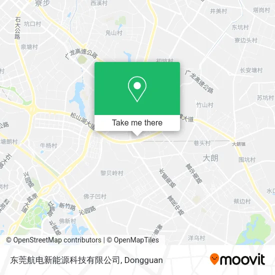 东莞航电新能源科技有限公司 map