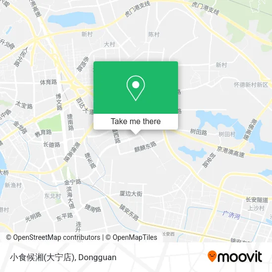 小食候湘(大宁店) map