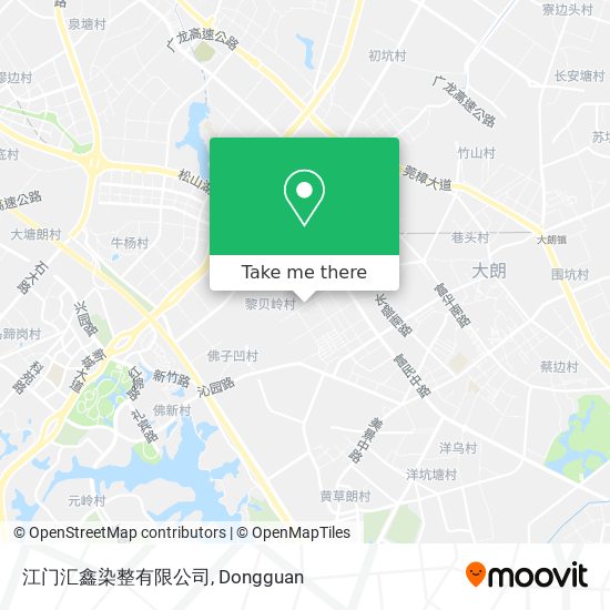 江门汇鑫染整有限公司 map