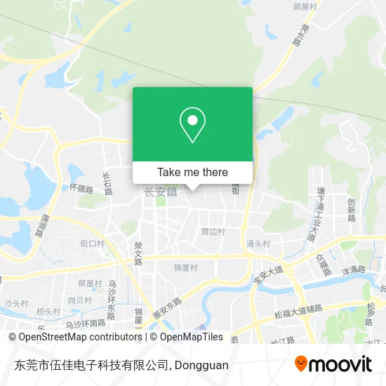 东莞市伍佳电子科技有限公司 map