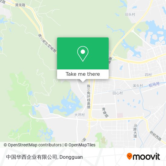 中国华西企业有限公司 map