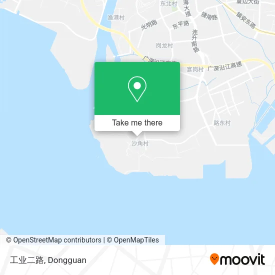 工业二路 map