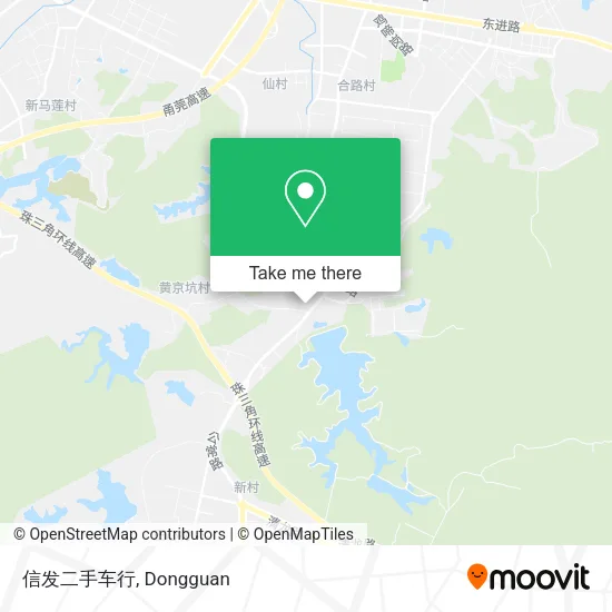 信发二手车行 map