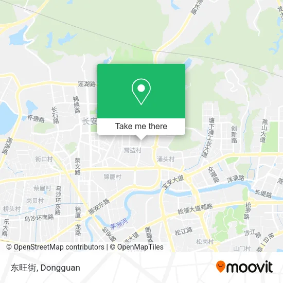 东旺街 map