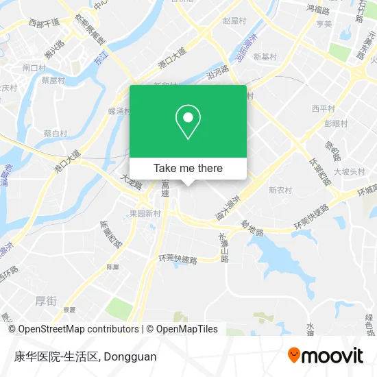 康华医院-生活区 map