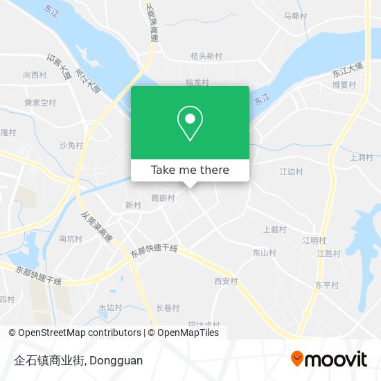 企石镇商业街 map