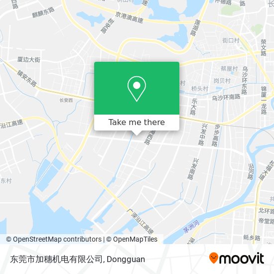 东莞市加穗机电有限公司 map
