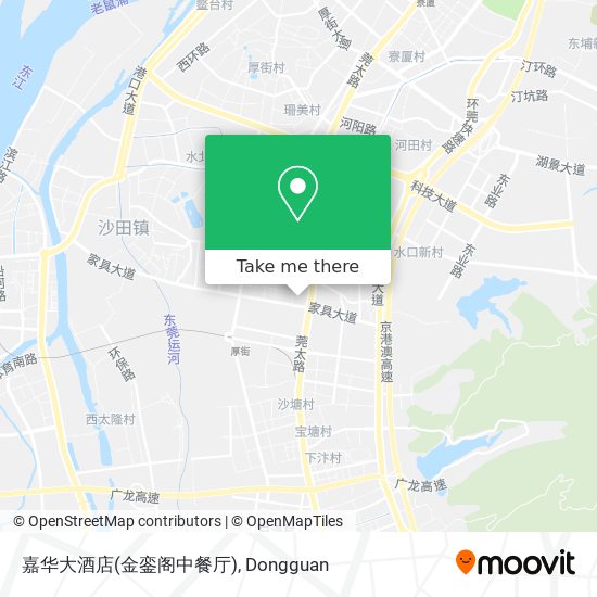 嘉华大酒店(金銮阁中餐厅) map