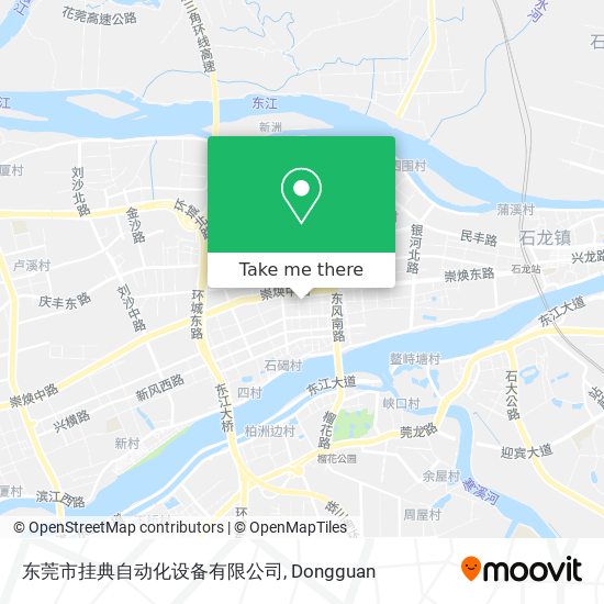 东莞市挂典自动化设备有限公司 map