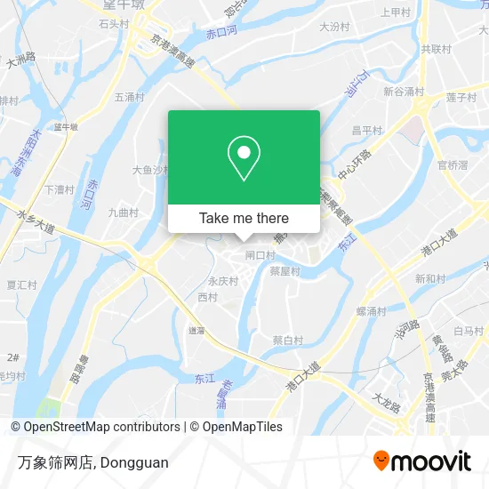 万象筛网店 map