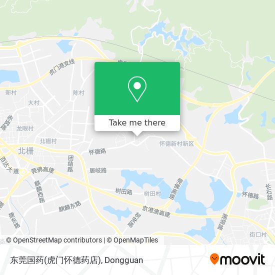 东莞国药(虎门怀德药店) map