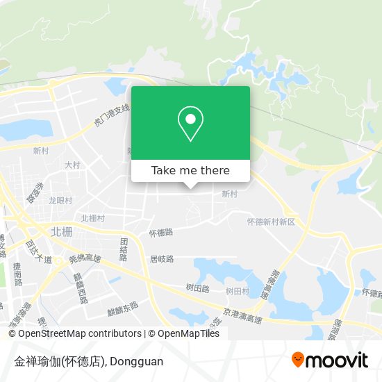 金禅瑜伽(怀德店) map