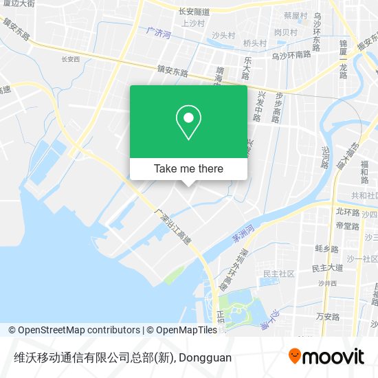 维沃移动通信有限公司总部(新) map
