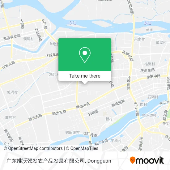 广东维沃强发农产品发展有限公司 map