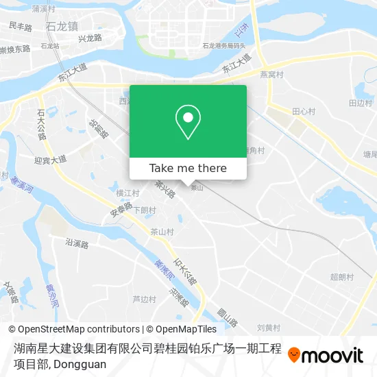 湖南星大建设集团有限公司碧桂园铂乐广场一期工程项目部 map