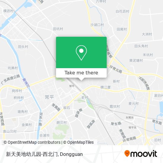 新天美地幼儿园-西北门 map