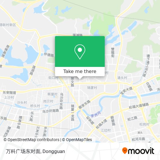 万科广场东对面 map