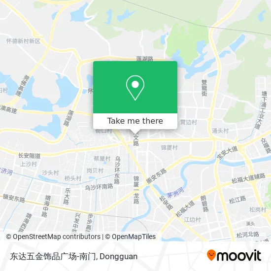 东达五金饰品广场-南门 map