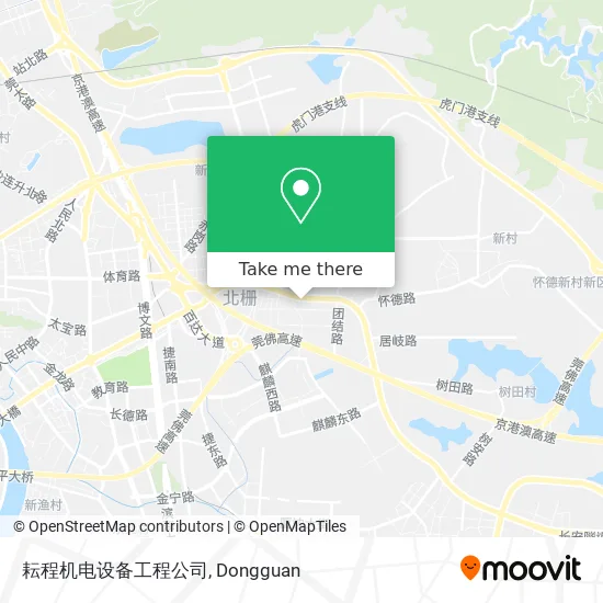 耘程机电设备工程公司 map