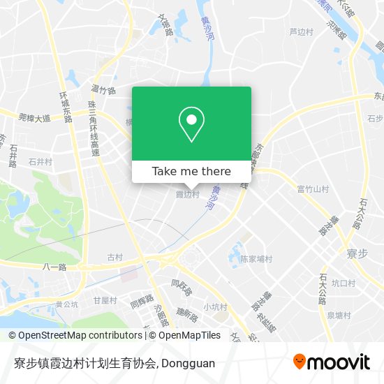 寮步镇霞边村计划生育协会 map