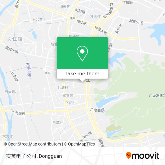 实英电子公司 map