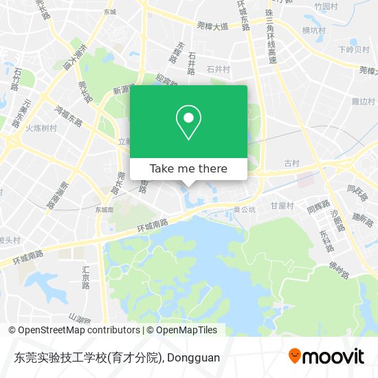 东莞实验技工学校(育才分院) map
