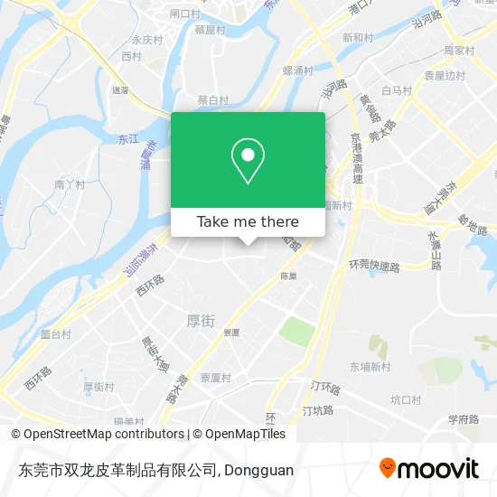 东莞市双龙皮革制品有限公司 map