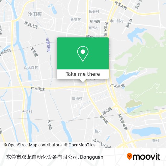 东莞市双龙自动化设备有限公司 map