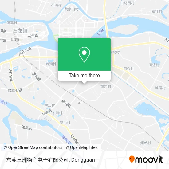 东莞三洲物产电子有限公司 map